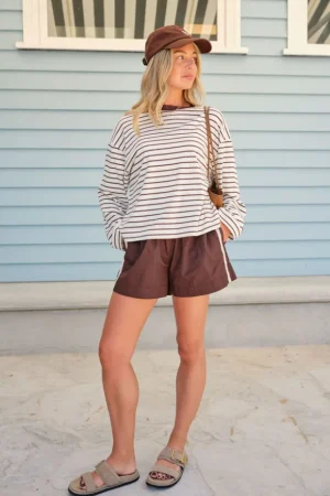 Long Sleeve Tops|Tees^Ceres Life Beau Long Sleeve Slouchy Tee