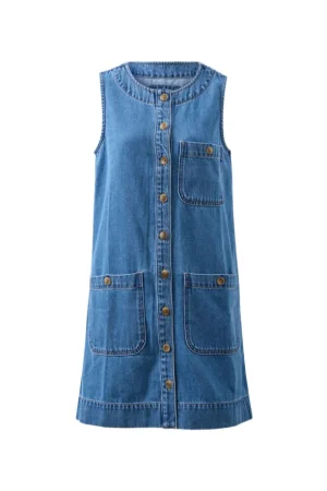 Denim|Dresses^Ceres Life Clara Shift Dress Fresh Indigo