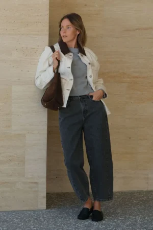 Denim|Pants^Ceres Life Maggie Tapered Barrel Jean