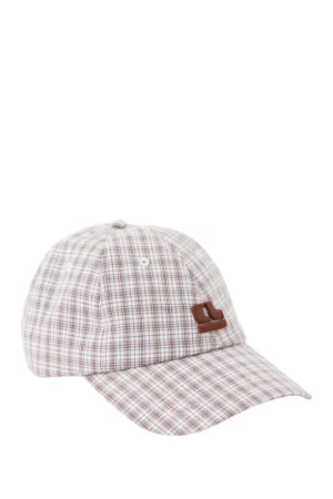 Accessories^Ceres Life Pip Everyday Cap Wine Choc Blue Check