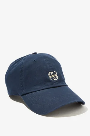 Accessories^Ceres Life Pip Everyday Cap Navy/ecru Stitch