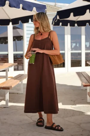 Denim|Dresses^Ceres Life Remy Strappy Midi Dress