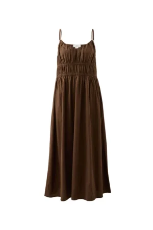 Dresses^Ceres Life Rhea Midi Dress Chocolate