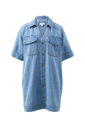 Denim|Dresses^Ceres Life Sammy Relaxed Shirt Dress