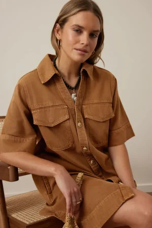 Denim|Dresses^Ceres Life Sammy Relaxed Shirt Dress