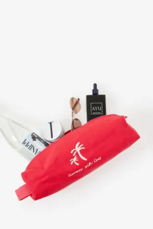 Accessories^Ceres Life Summer Travel Bag Heritage Red/ecru Print