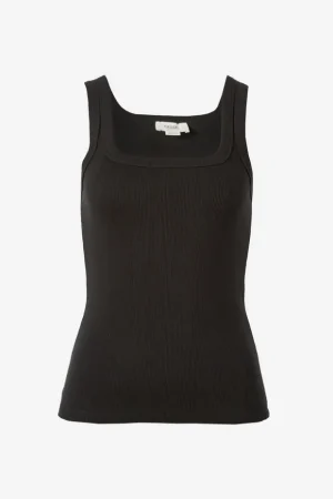 Tanks|Tops^Ceres Life Zaeli Contour Rib Square Neck Tank